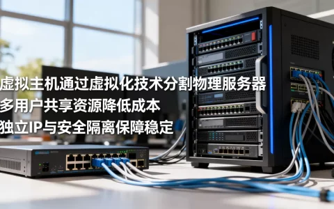 虚拟主机的核心工作原理是什么，有哪些优势？