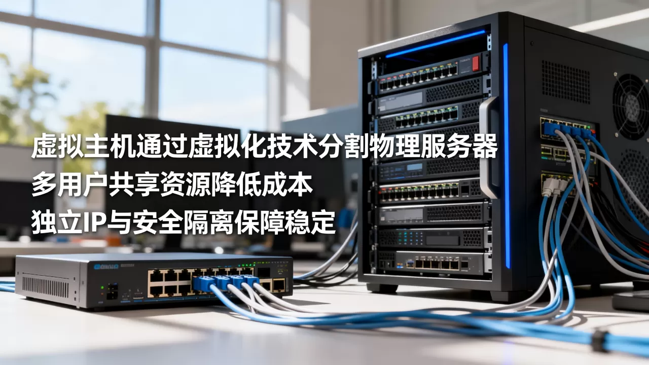 虚拟主机的核心工作原理是什么,有哪些优势? 虚拟主机的核心工作原理是什么,有哪些优势?