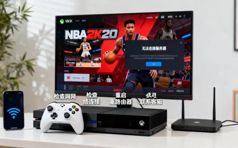 xboxnba2k20连不上服务器怎么回事，怎么解决？