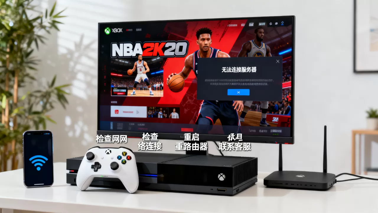 xboxnba2k20连不上服务器怎么回事,怎么解决? xboxnba2k20连不上服务器怎么回事,怎么解决?