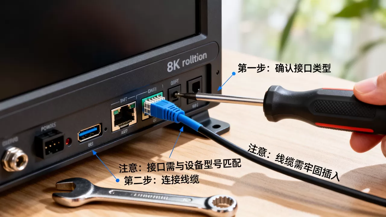 监控器接口的安装步骤是什么,有哪些注意事项 监控器接口的安装步骤是什么,有哪些注意事项