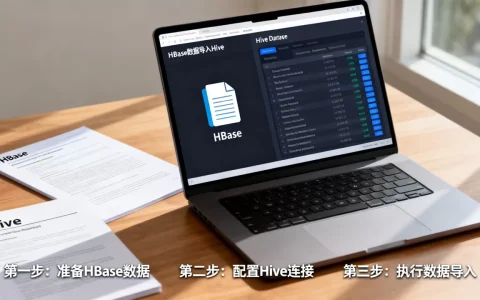 HBase数据导入Hive怎么操作，有哪些配置步骤