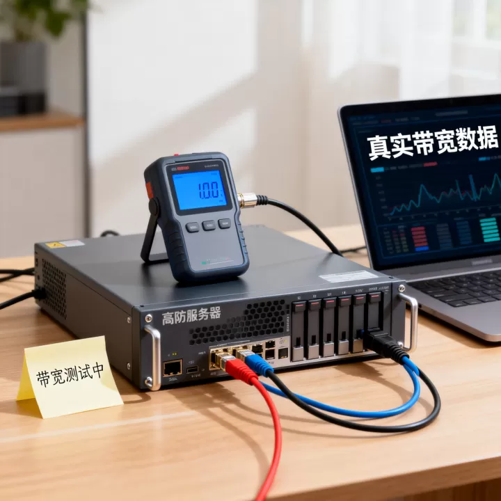 如何辨别服务商虚假防御虚标带宽?,高防服务器真实带宽怎么测试? 如何辨别服务商虚假防御虚标带宽?,高防服务器真实带宽怎么测试?