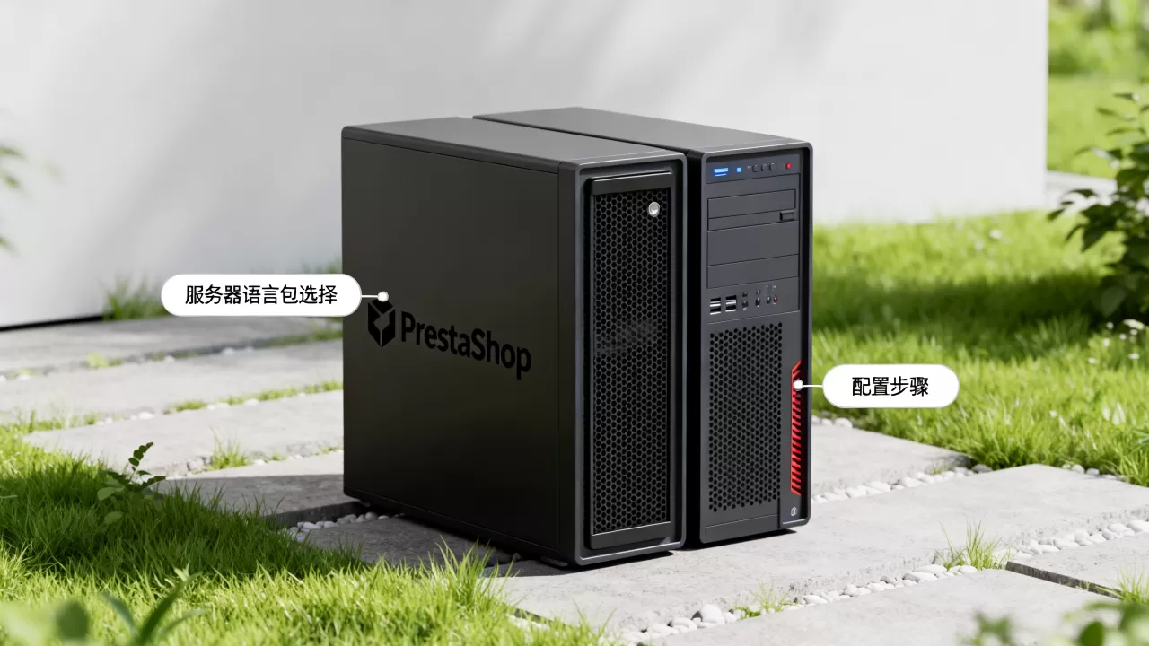 PrestaShop建站怎么选服务器语言包，怎么配置？