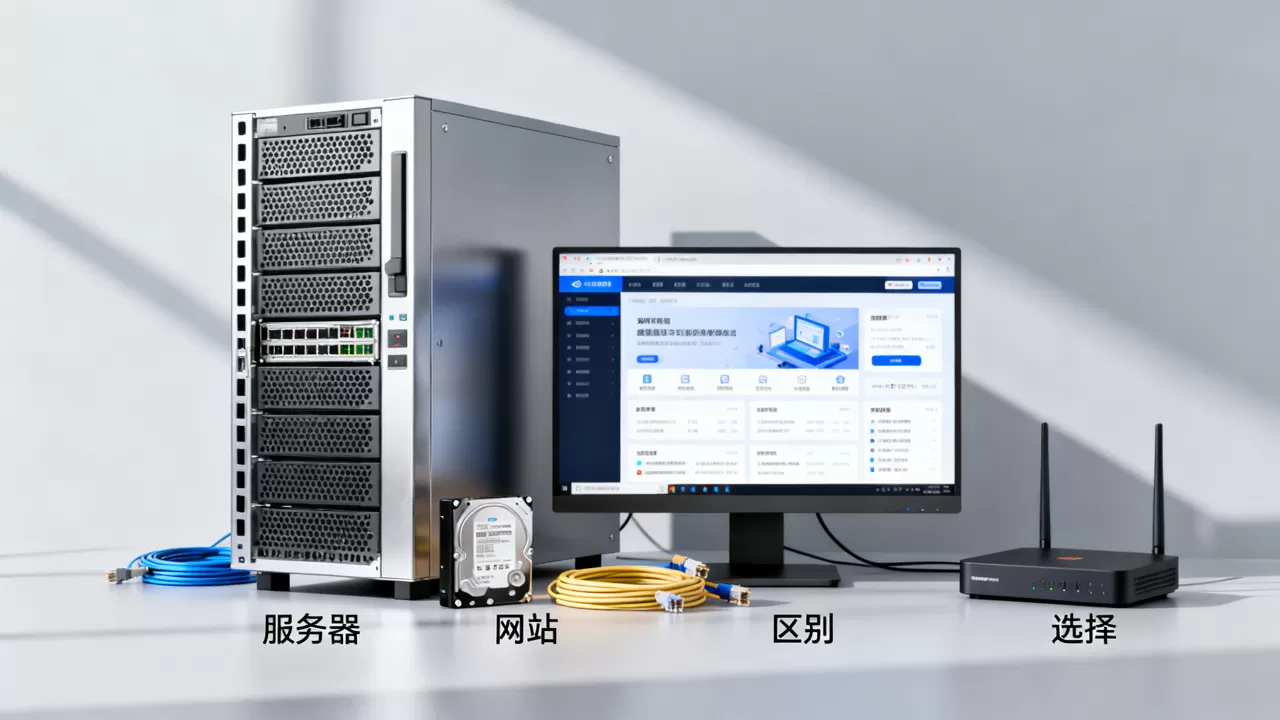 服务器与网站,你真的了解它们的区别吗?,服务器怎么选 服务器与网站,你真的了解它们的区别吗?,服务器怎么选