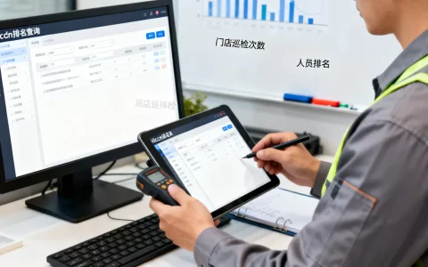 idccdn排名如何查询门店和人员巡检次数排名？，怎么用？