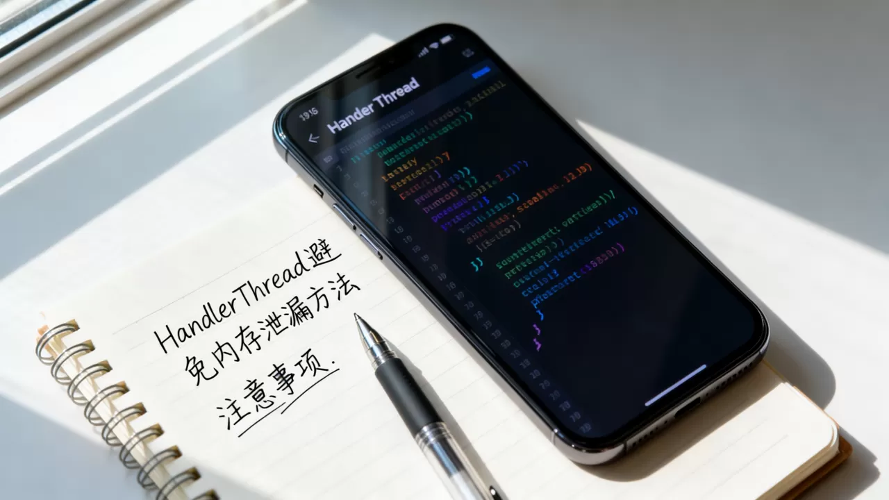 HandlerThread如何避免内存泄漏，注意事项有哪些？