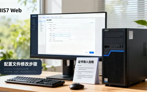 IIS7 Web服务器的配置文件怎么修改？,证书怎么导入？