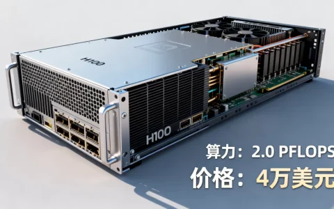 1台H100服务器算力有多大，价格是多少