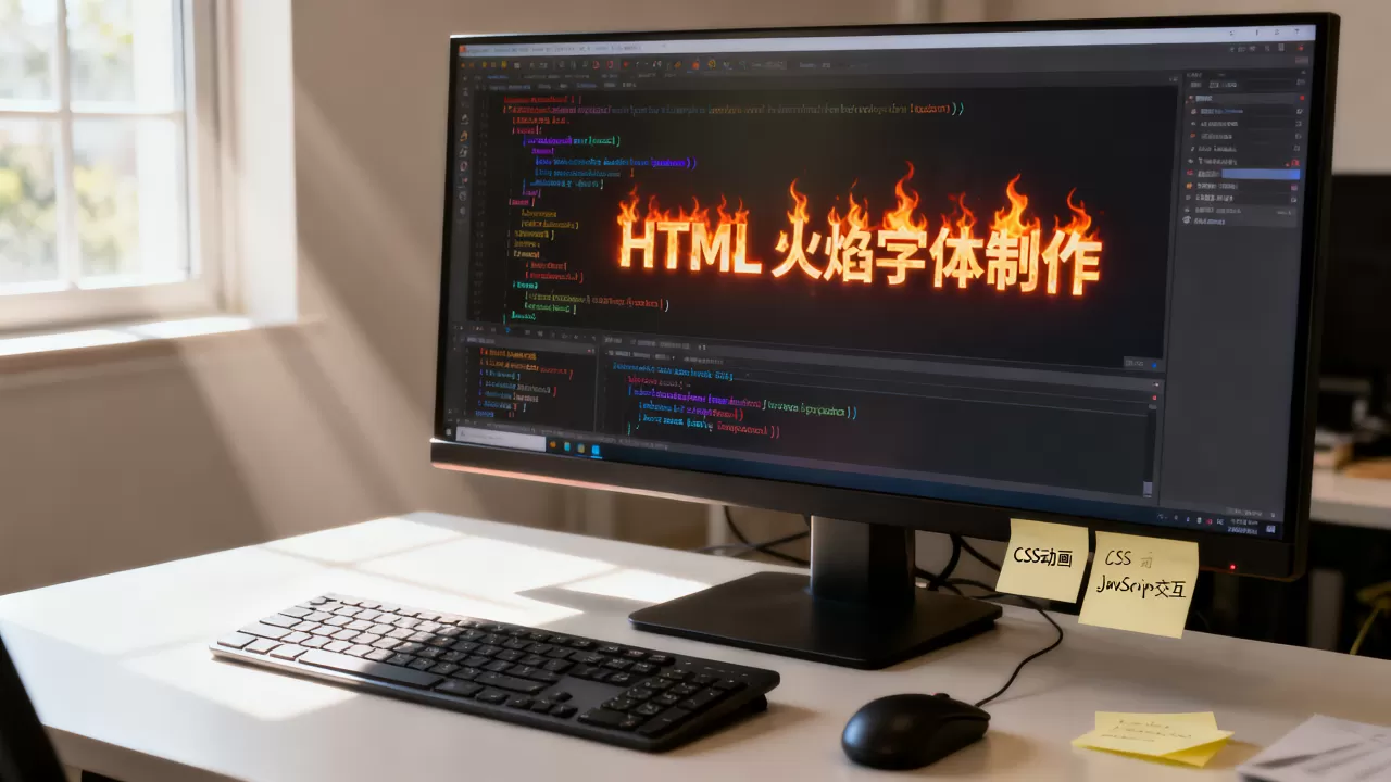 如何实现HTML火焰字体制作与HTML输入,有哪些技巧? 如何实现HTML火焰字体制作与HTML输入,有哪些技巧?