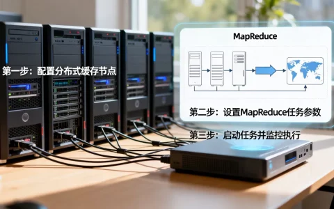 如何配置分布式缓存执行MapReduce任务，具体步骤是什么？