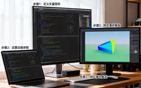 如何用js实现矢量动画开机效果，有哪些步骤？