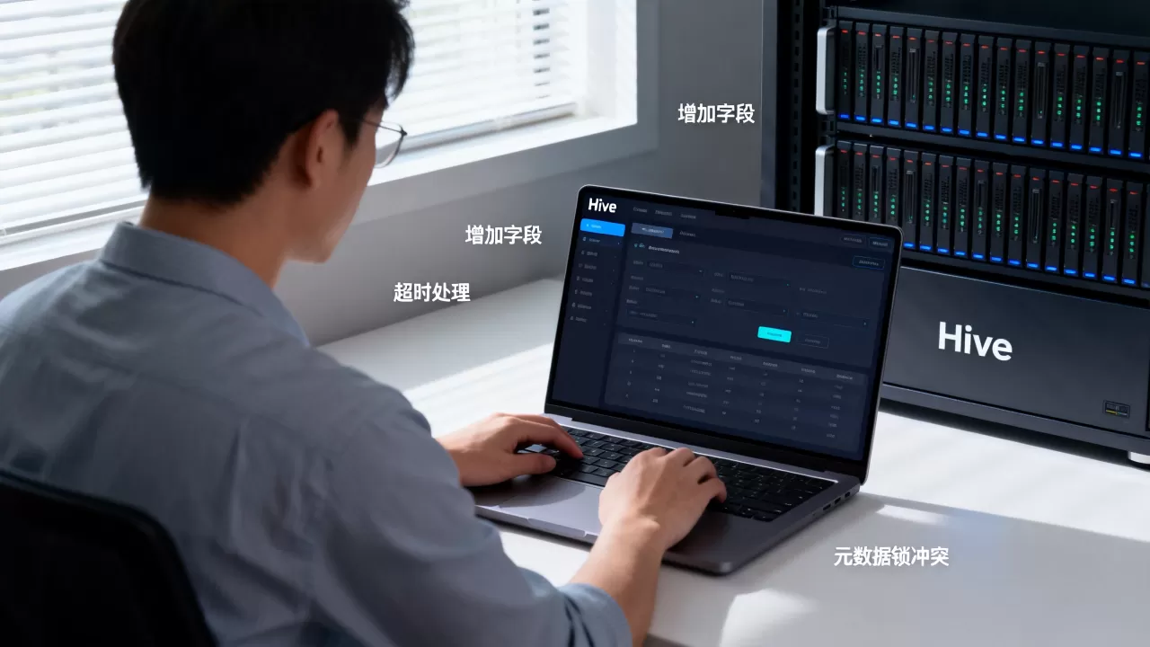 Hive增加字段超时如何处理,根本原因是什么? Hive增加字段超时如何处理,根本原因是什么?