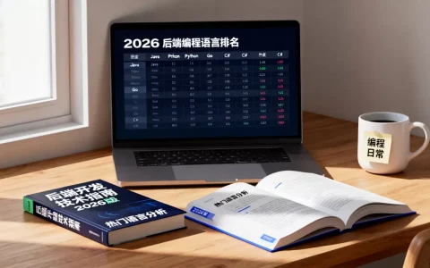 2026后端编程语言最新排名如何，哪个最热门？