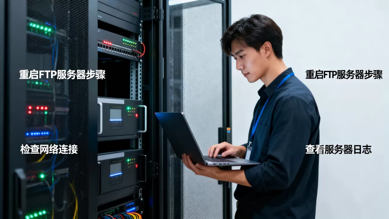 如何重启FTP服务器，重启服务器后网站打不开怎么办
