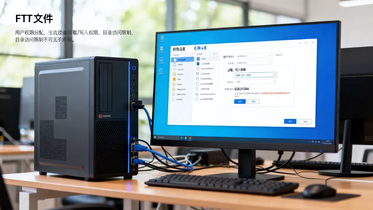 FTP文件服务器如何分用户权限，怎么设置用户权限？