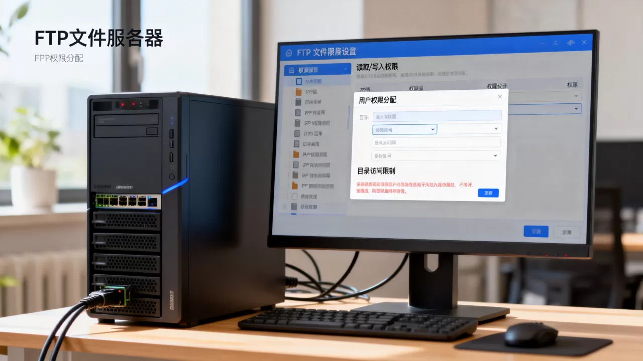 FTP文件服务器如何分用户权限，怎么设置用户权限？