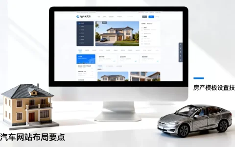 房产汽车网站模板如何正确设置，有哪些技巧？