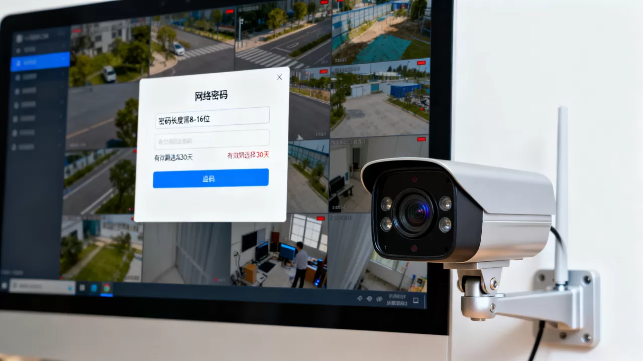 怎样设置监控网络密码,密码有效期如何设置? 怎样设置监控网络密码,密码有效期如何设置?