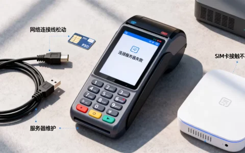 为什么POS机一直显示连接服务器失败，是什么原因导致的？