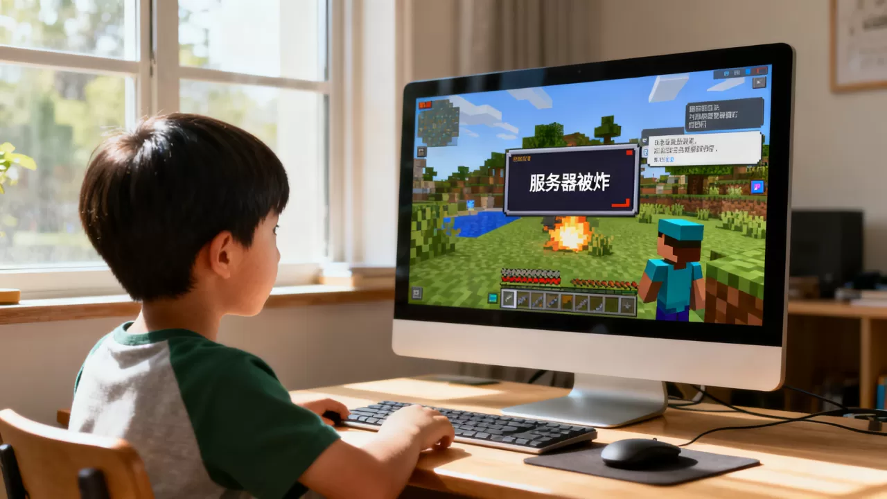 炸我的世界服务器的小学生现在怎么样了,怎么回事 炸我的世界服务器的小学生现在怎么样了,怎么回事