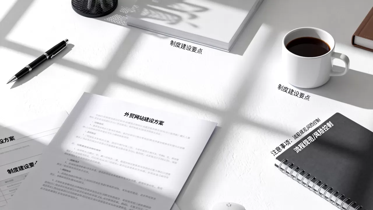 佛山外贸网站建设方案与制度建设如何制定，需要注意什么