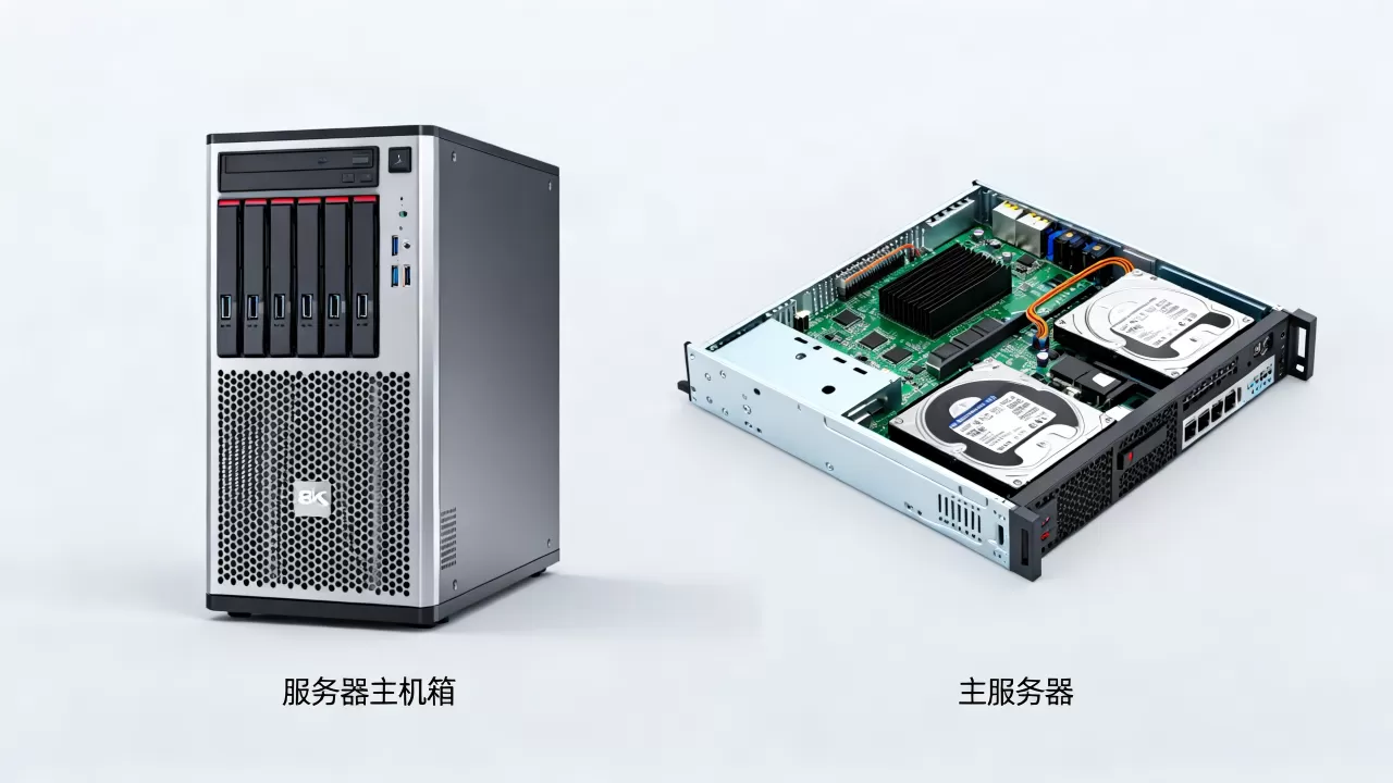 服务器主机箱和主服务器有何区别，哪个品牌好？