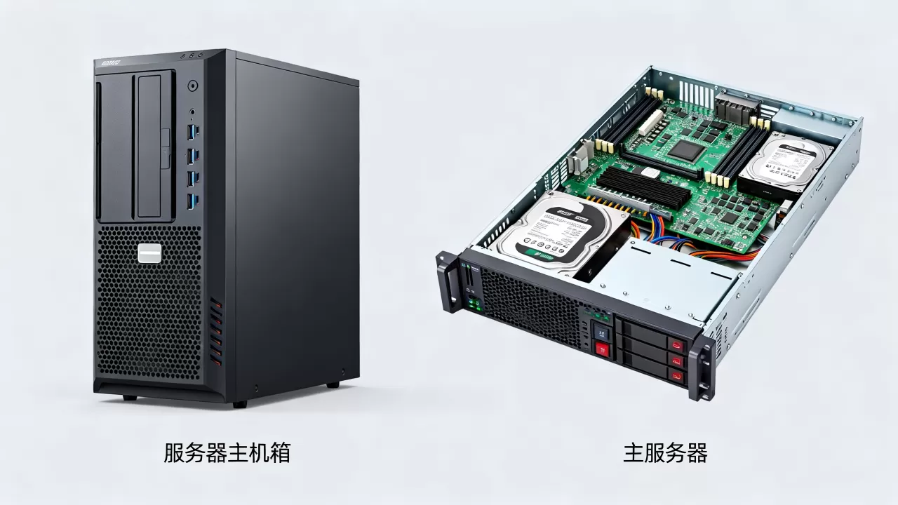 服务器主机箱和主服务器有何区别，哪个品牌好？