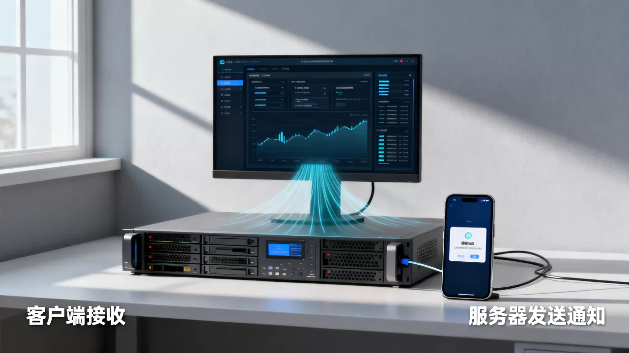 服务器怎么向客户端发送通知，实现方式有哪些？