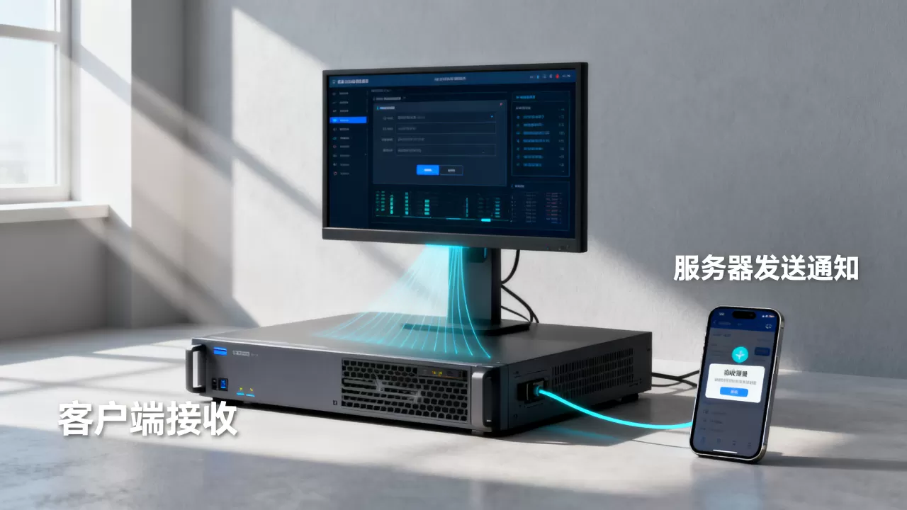 服务器怎么向客户端发送通知，实现方式有哪些？