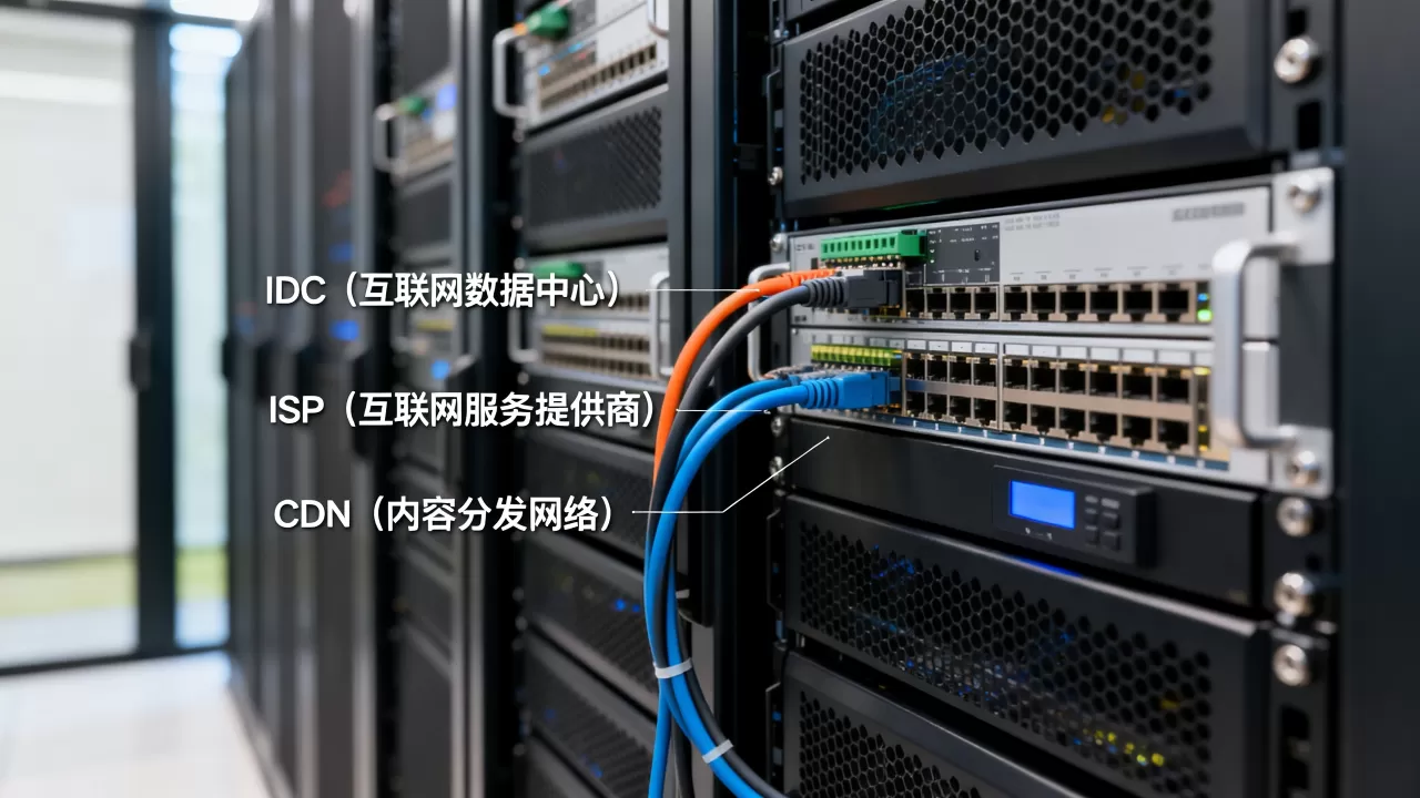 IDC、ISP、CDN有什么区别，哪个更稳定？