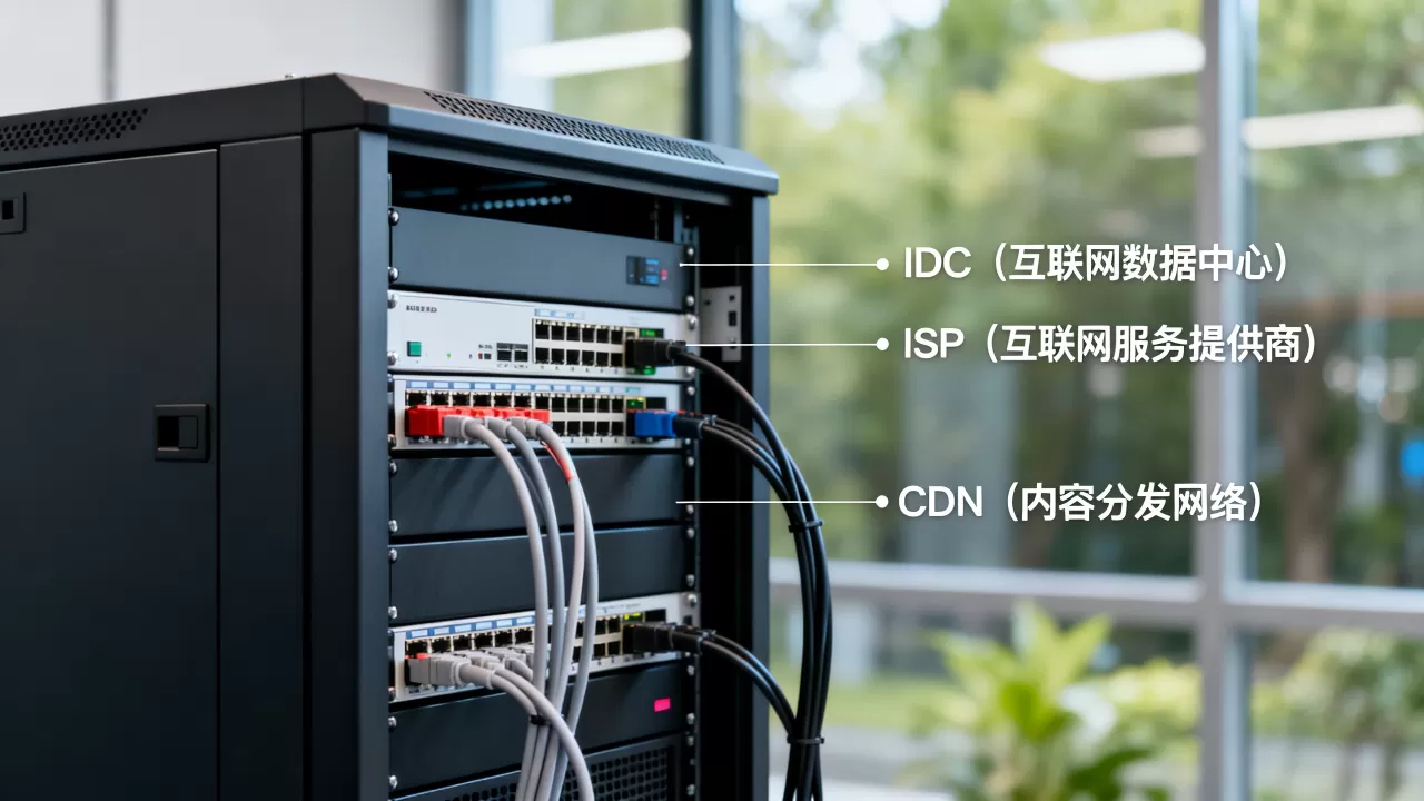 IDC、ISP、CDN有什么区别，哪个更稳定？