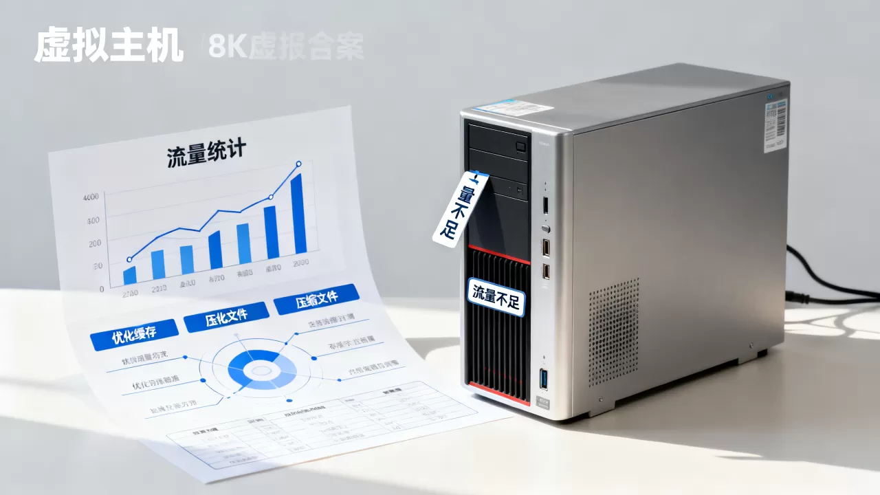 虚拟主机月流量不够用怎么办，如何解决流量不足问题