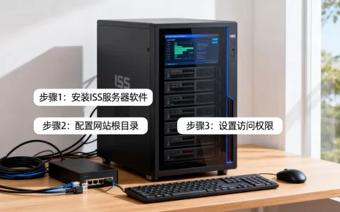 如何配置ISS服务器网站并获取网站配置，步骤是什么