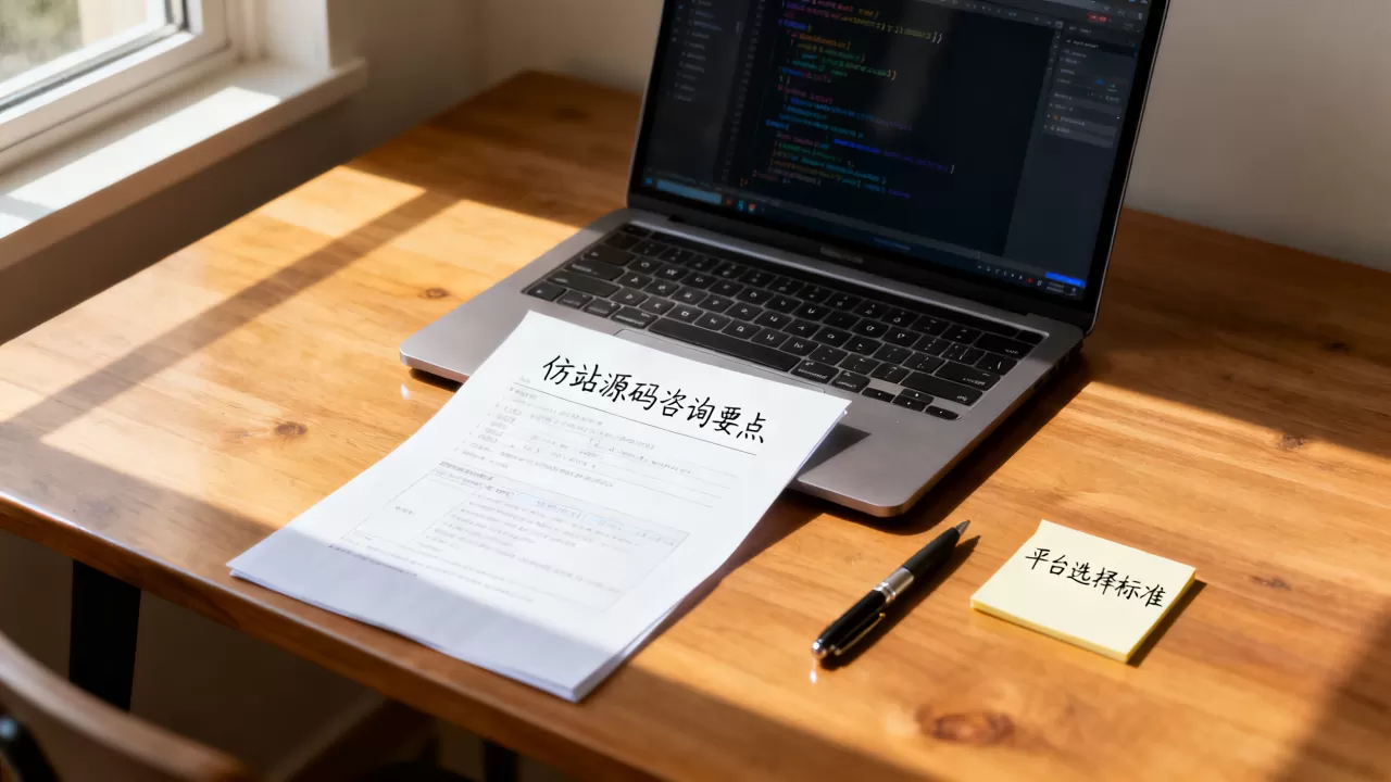 仿站网站源码咨询需要注意哪些问题？，怎么选择靠谱平台？