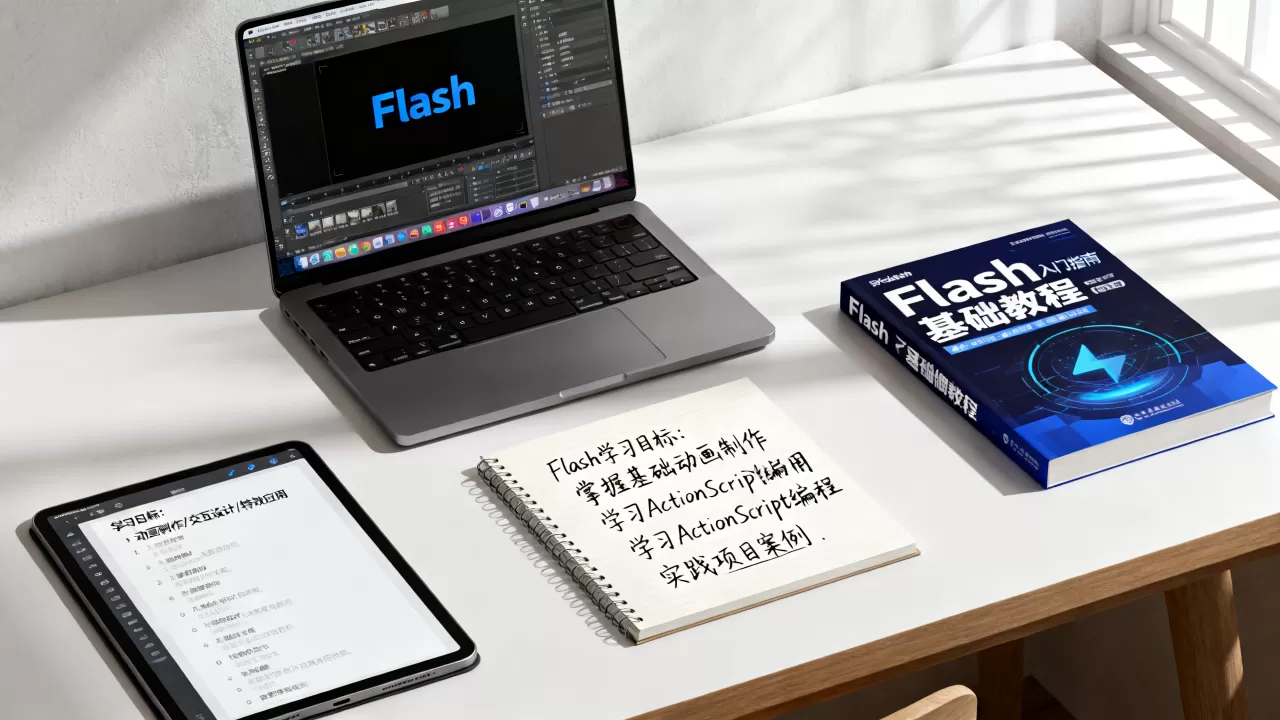 flash学习网站的学习目标有哪些，flash怎么学？