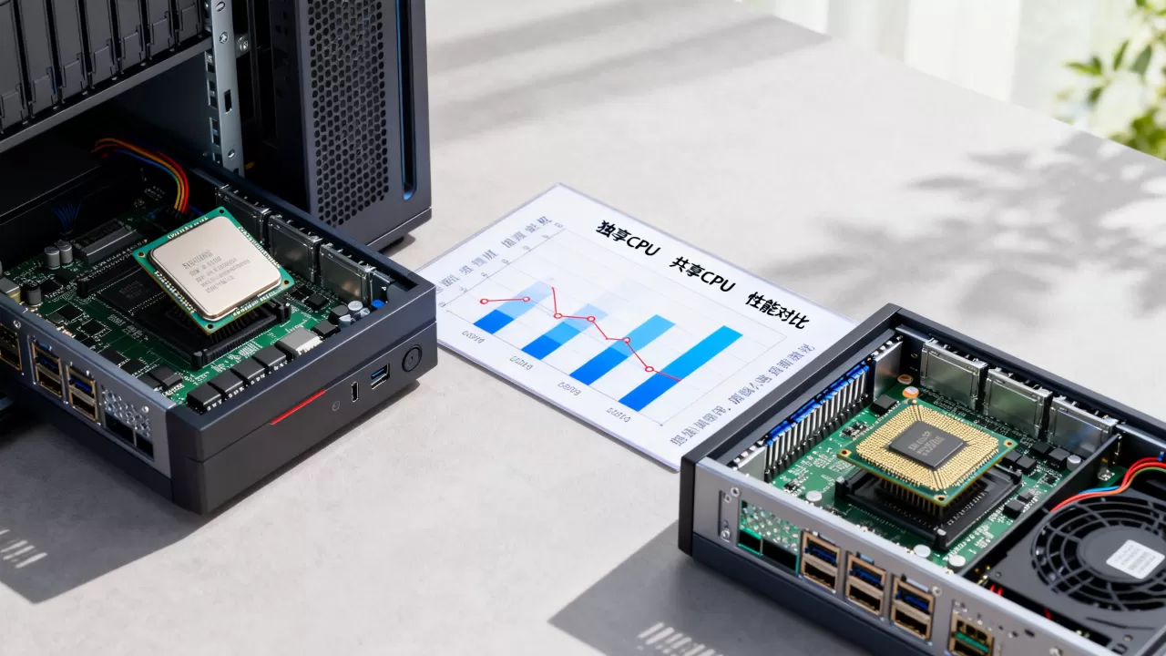 虚拟主机独享CPU和共享CPU性能区别大吗,怎么选 虚拟主机独享CPU和共享CPU性能区别大吗,怎么选