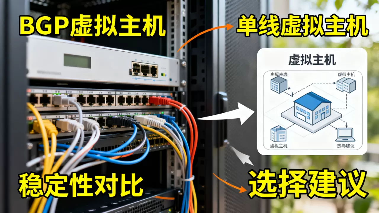国内BGP虚拟主机和单线虚拟主机哪个更稳定?,怎么选 国内BGP虚拟主机和单线虚拟主机哪个更稳定?,怎么选