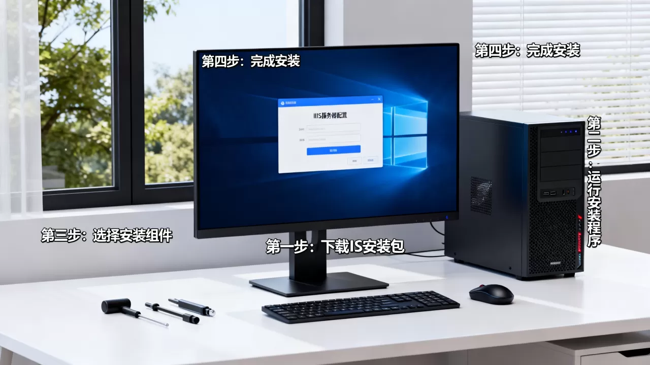 IIS服务器一键配置和安装怎么做？，安装步骤有哪些？