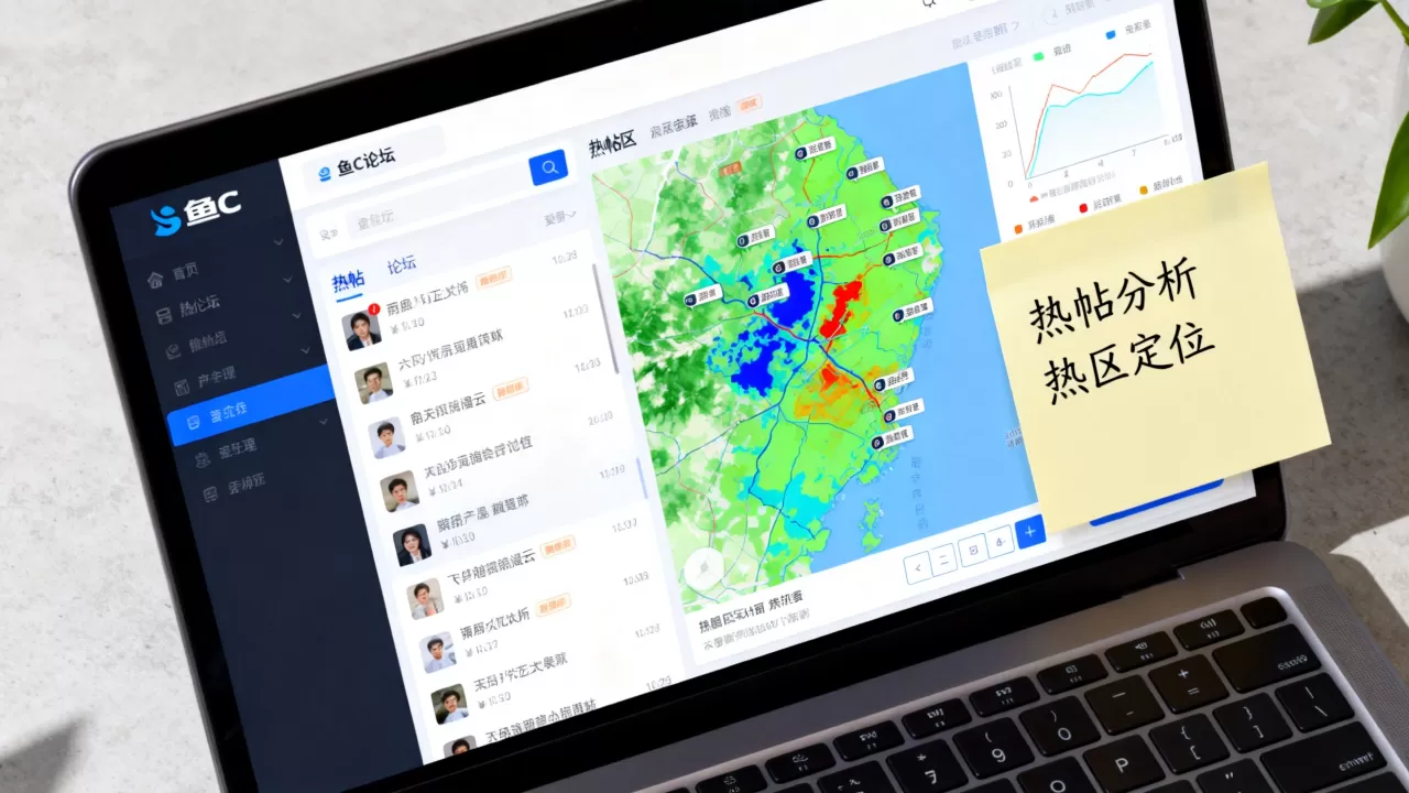 如何分析鱼C论坛的热帖和热区，有哪些方法