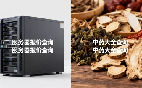 服务器报价大全和中药大全哪个更全面，怎么查