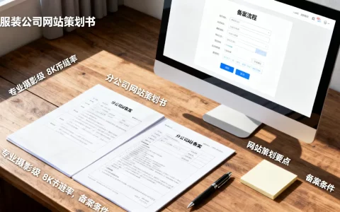 服装公司网站策划书如何写，分公司网站备案需要什么条件