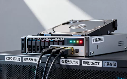 服务器c盘空间不足有哪些影响，如何解决？