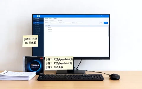 如何安装IIS并配置phpmyadmin？，步骤有哪些？