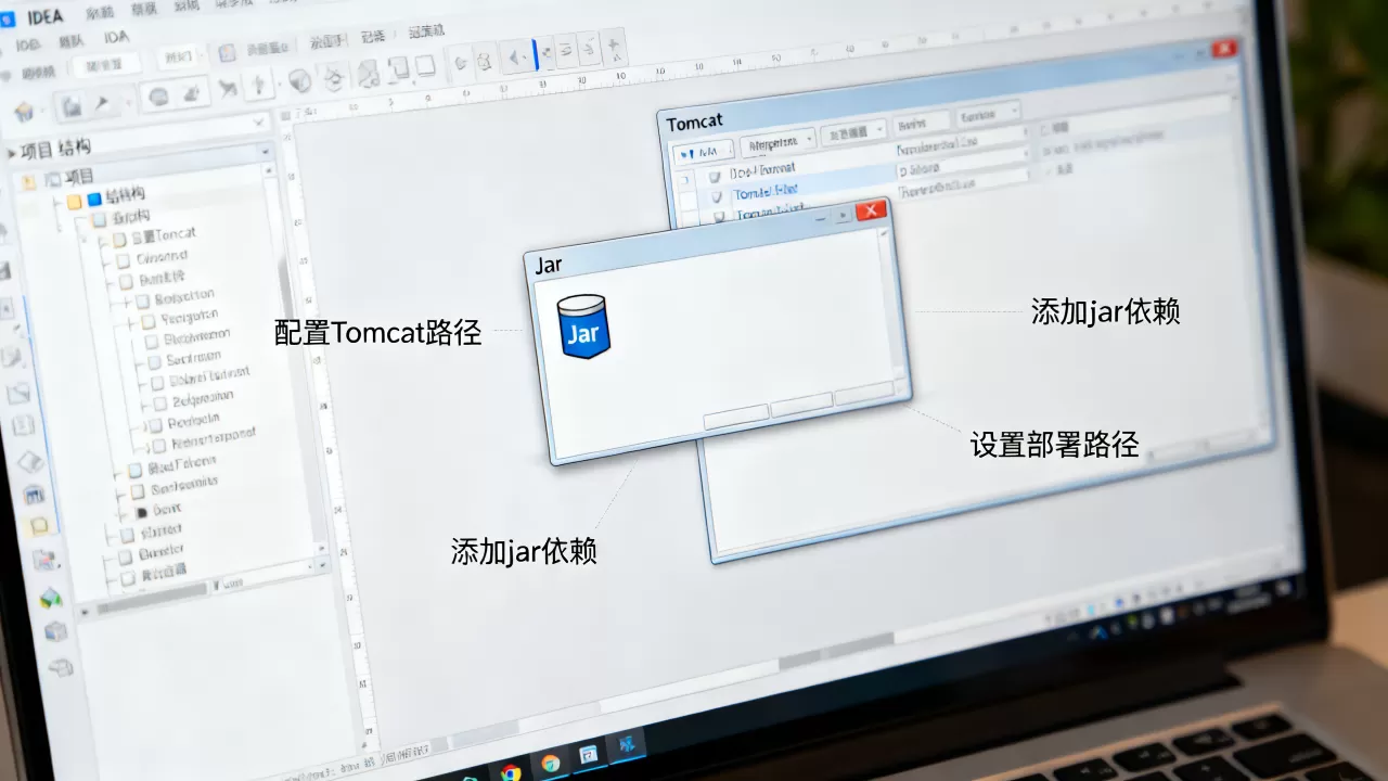 IDEA如何配置Tomcat导入jar？，常用配置有哪些？