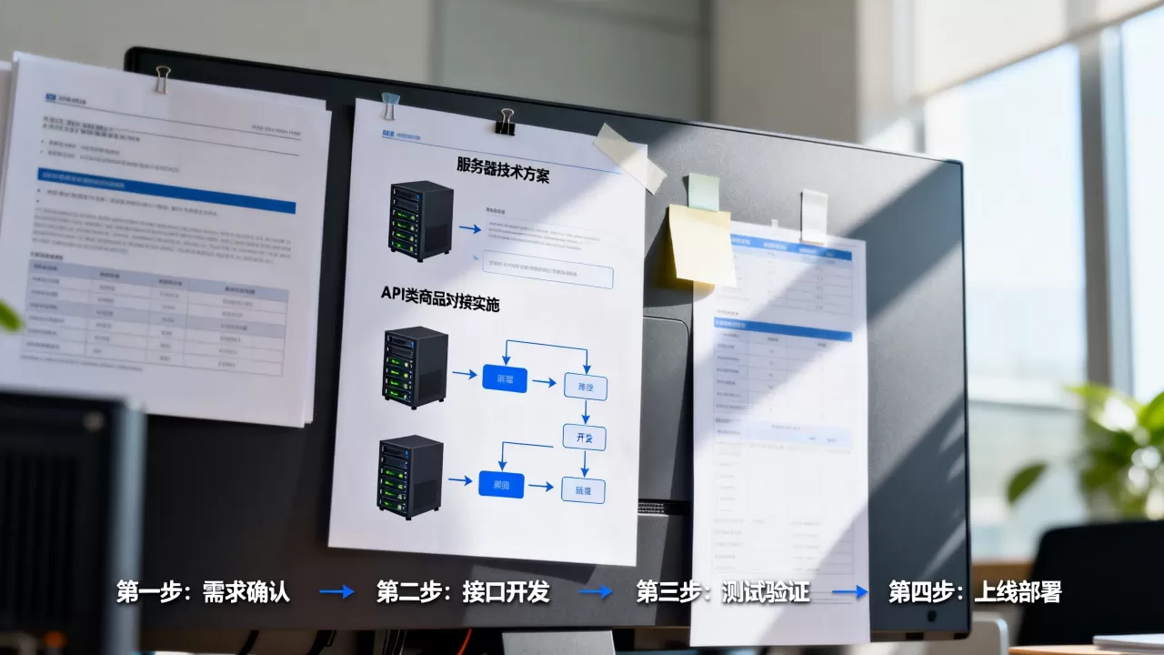 服务器技术方案中API类商品对接方案如何实施,有哪些步骤? 服务器技术方案中API类商品对接方案如何实施,有哪些步骤?