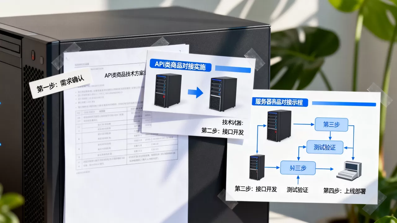 服务器技术方案中API类商品对接方案如何实施,有哪些步骤? 服务器技术方案中API类商品对接方案如何实施,有哪些步骤?