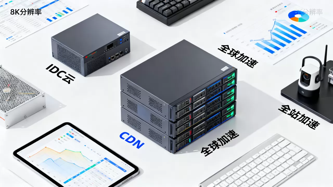 IDC云和CDN有什么区别？，全球加速和全站加速怎么选？