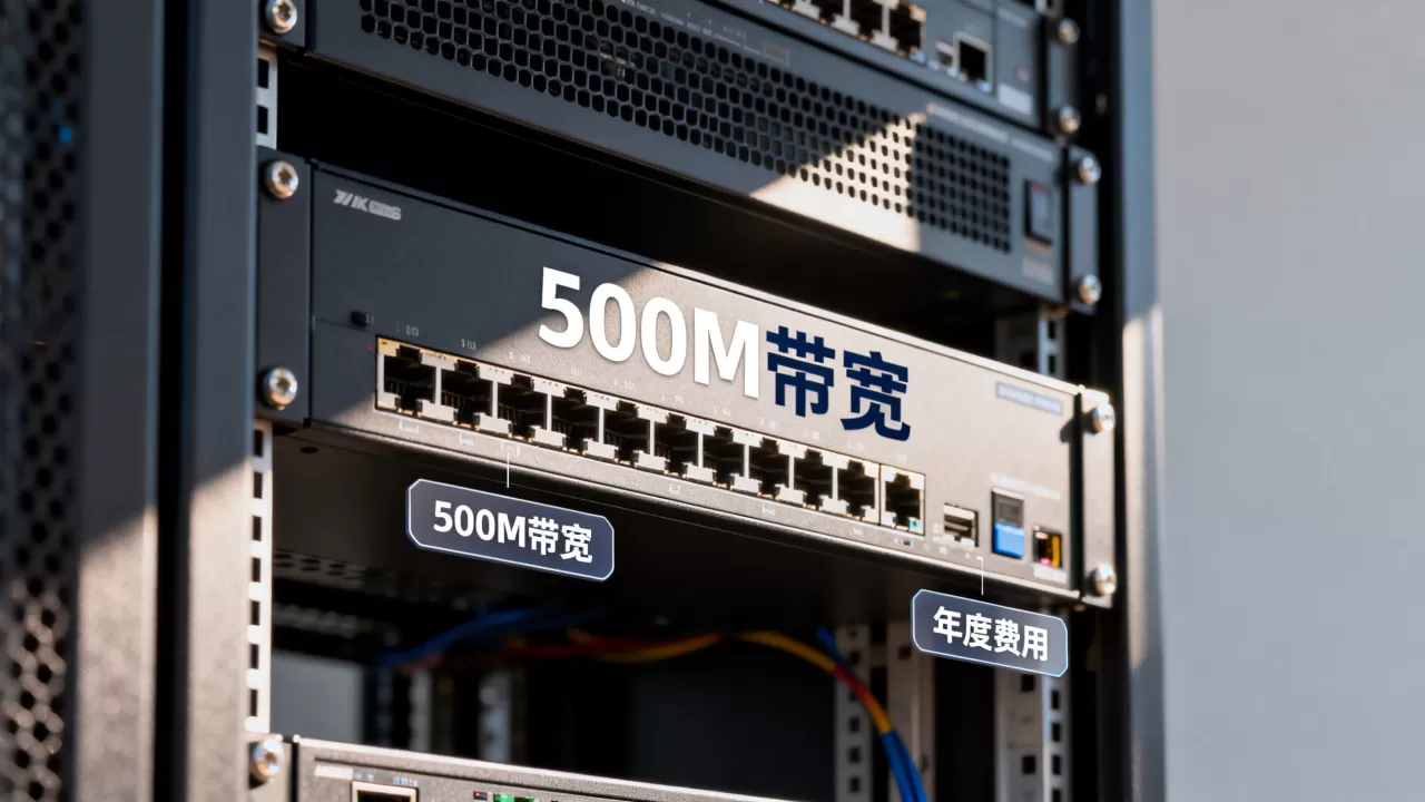 服务器500M带宽一年到底多少钱，哪家最便宜