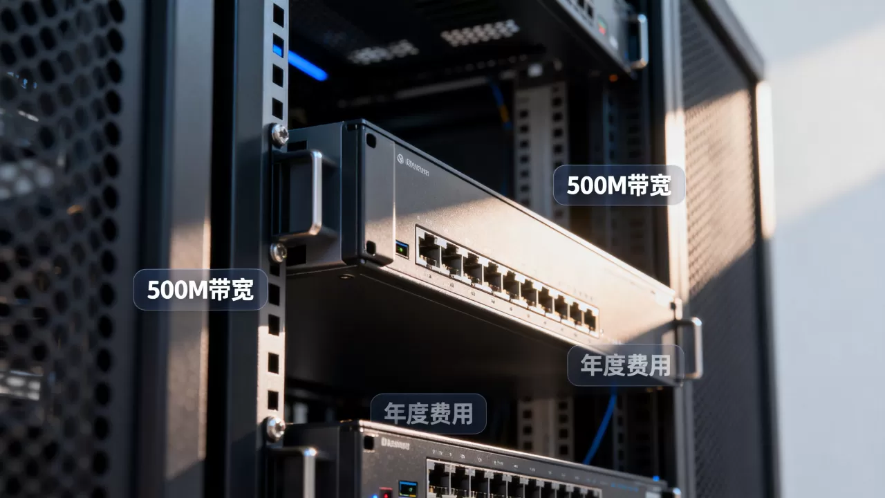服务器500M带宽一年到底多少钱，哪家最便宜
